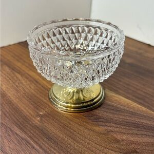 Small crystal dish